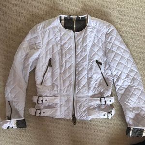 Burberry White Lightweight Jacket